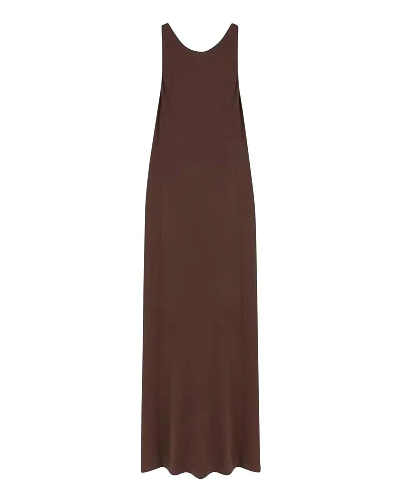 Max Mara Abendkleid - Braun Braun