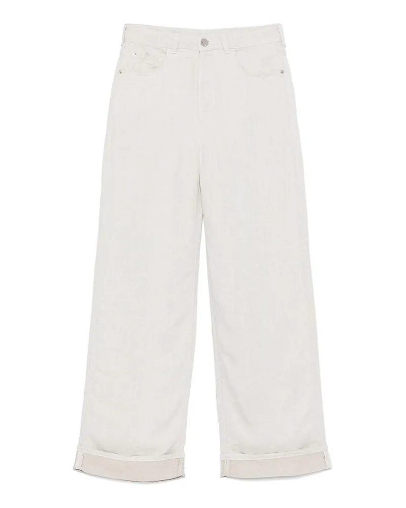 Emporio Armani Bootcut Jeans - Hellgrau Hellgrau