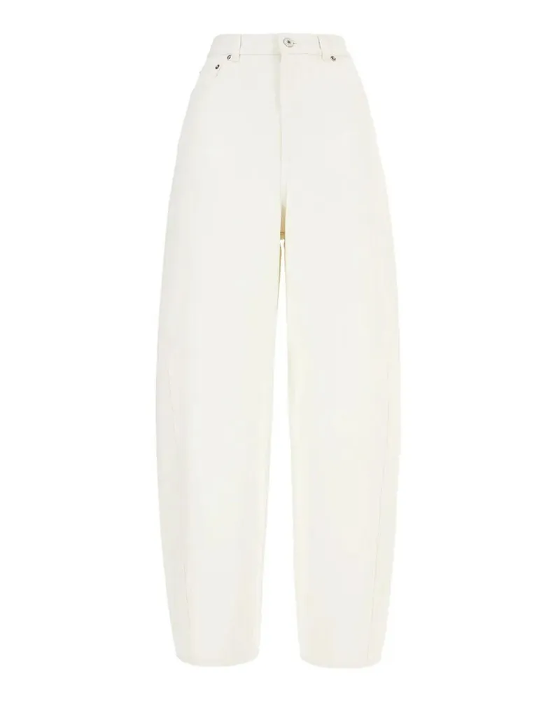 Givenchy Straight Leg Jeans - Creme Creme