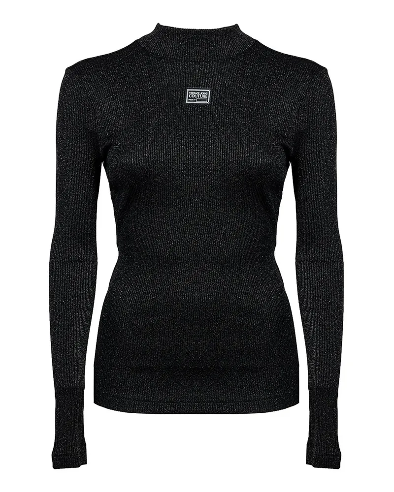Versace Jeans Rollkragenpullover - Schwarz Schwarz