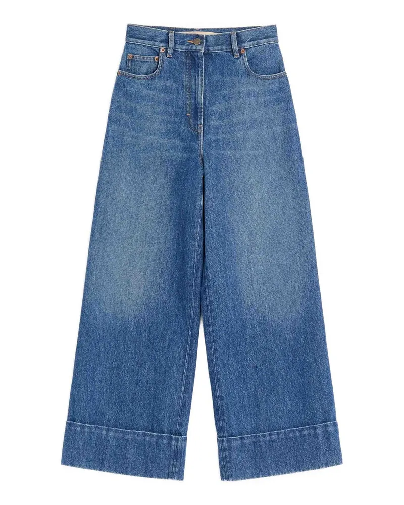 Valentino Garavani Straight Leg Jeans - Jeansblau Jeansblau