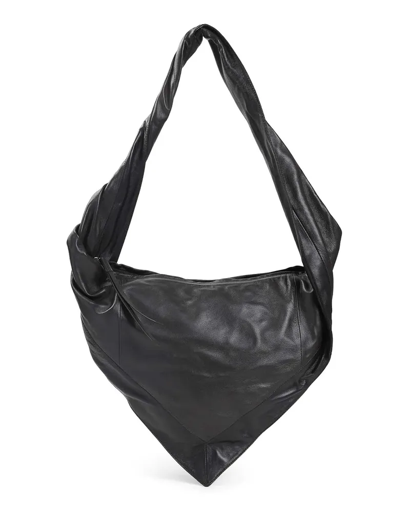 Christophe Lemaire Umhängetasche - Schwarz Schwarz