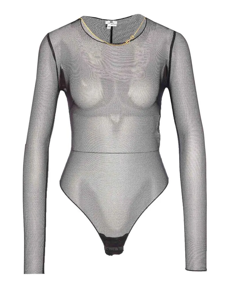 Elisabetta Franchi Top - Schwarz Schwarz