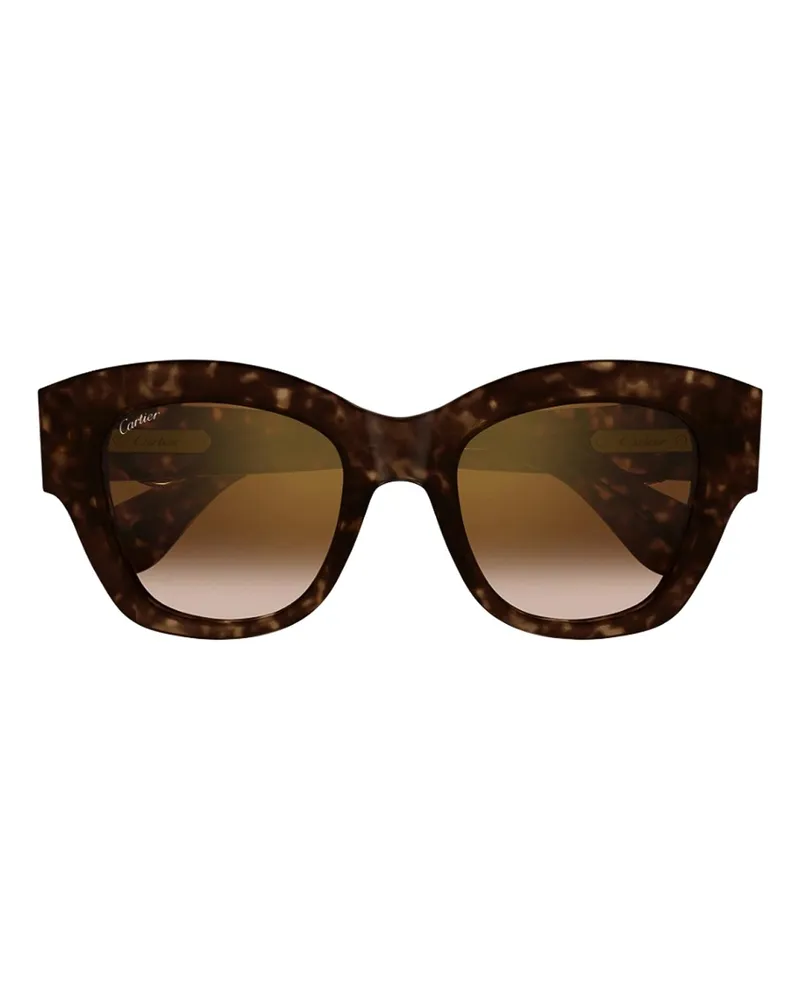 Cartier Sonnenbrille - Braun Braun