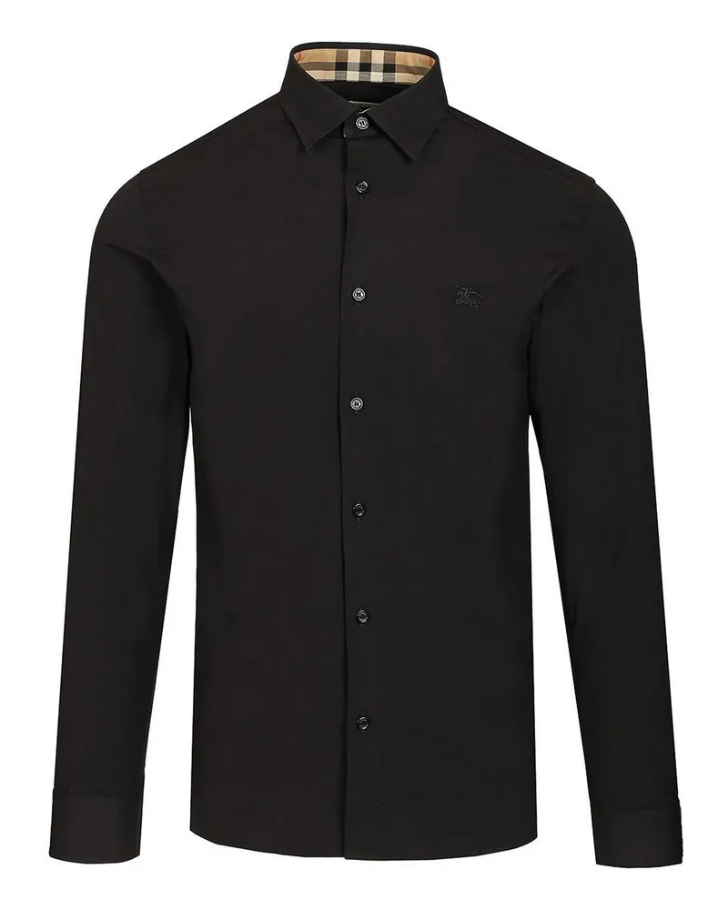 Burberry Hemd - Schwarz Schwarz
