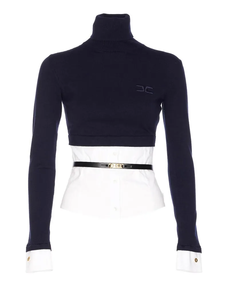 Elisabetta Franchi Hemd - Blau Blau