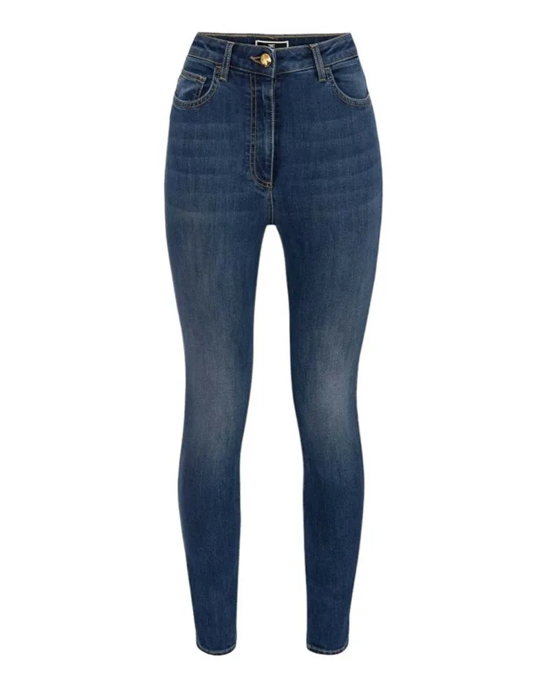 Elisabetta Franchi Bootcut Jeans - Jeansblau Jeansblau