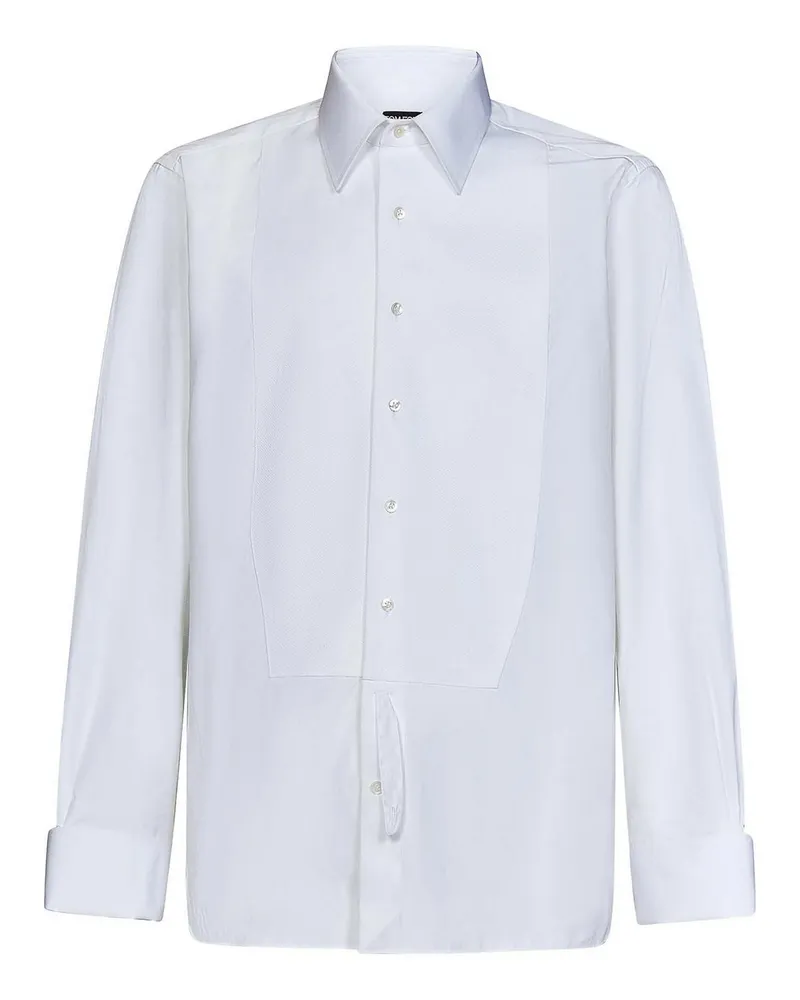 Tom Ford Hemd - Weiß Weiß