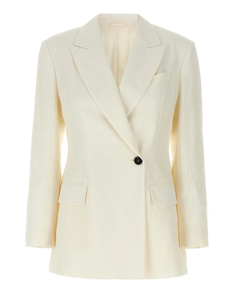 Brunello Cucinelli Blazer - Weiß Weiß