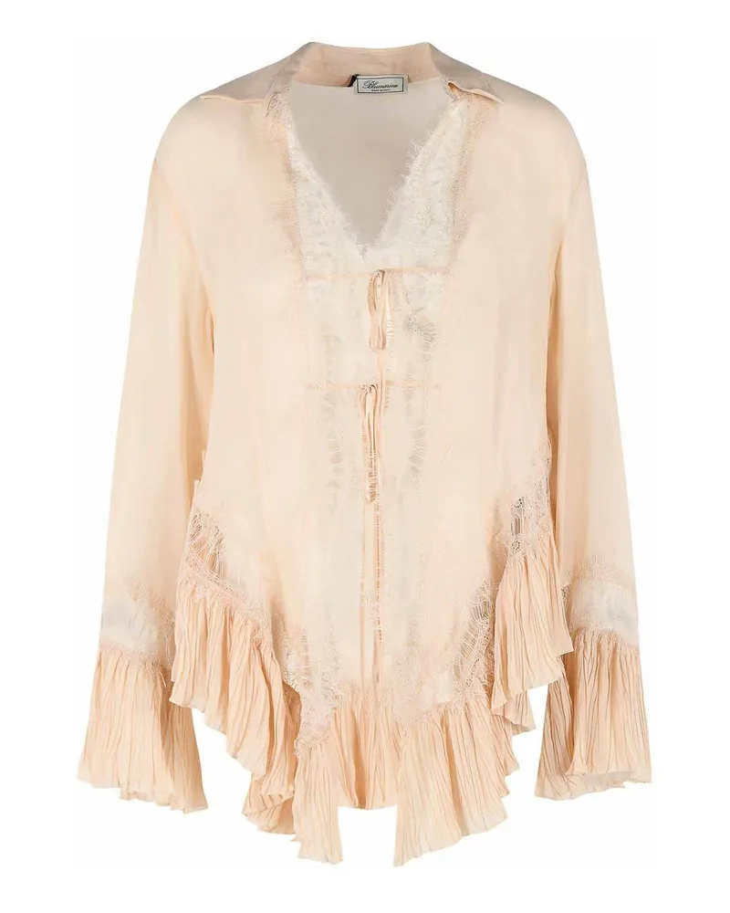 Blumarine Hemd - Creme Creme