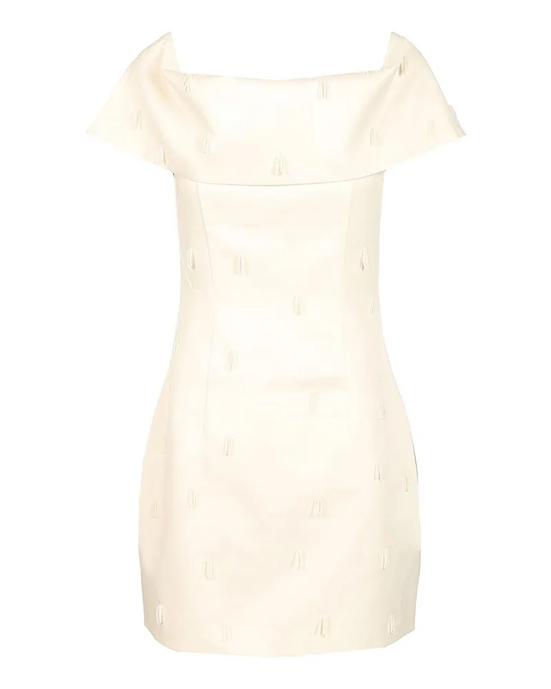 ROTATE Birger Christensen Kurzes Kleid - Weiß Weiß