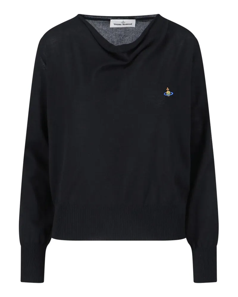 Vivienne Westwood Rundhalspullover - Schwarz Schwarz