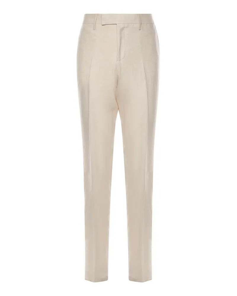 LARDINI Casual Hose - Creme Creme