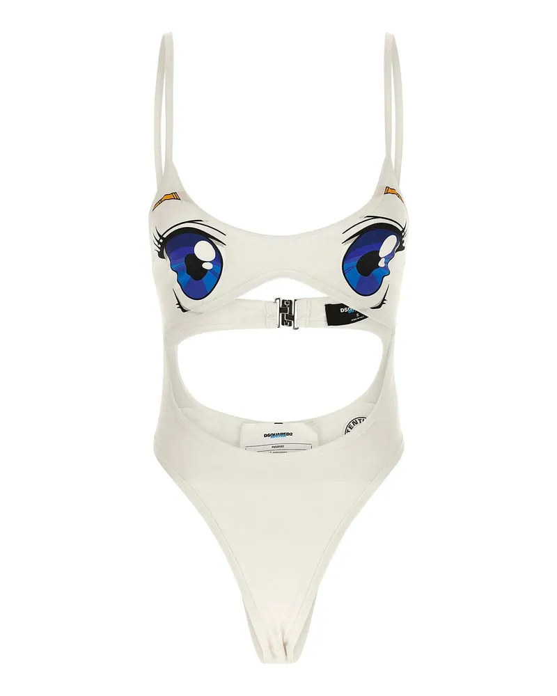 Dsquared2 Top - Weiß Weiß