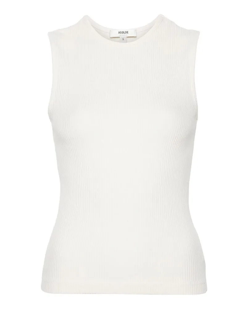 AGOLDE Top - Weiß Weiß