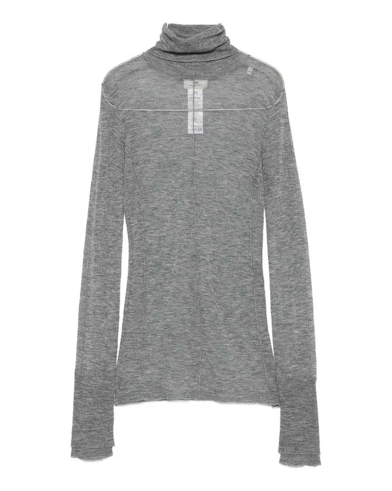 Elisabetta Franchi Rundhalspullover - Grau Grau