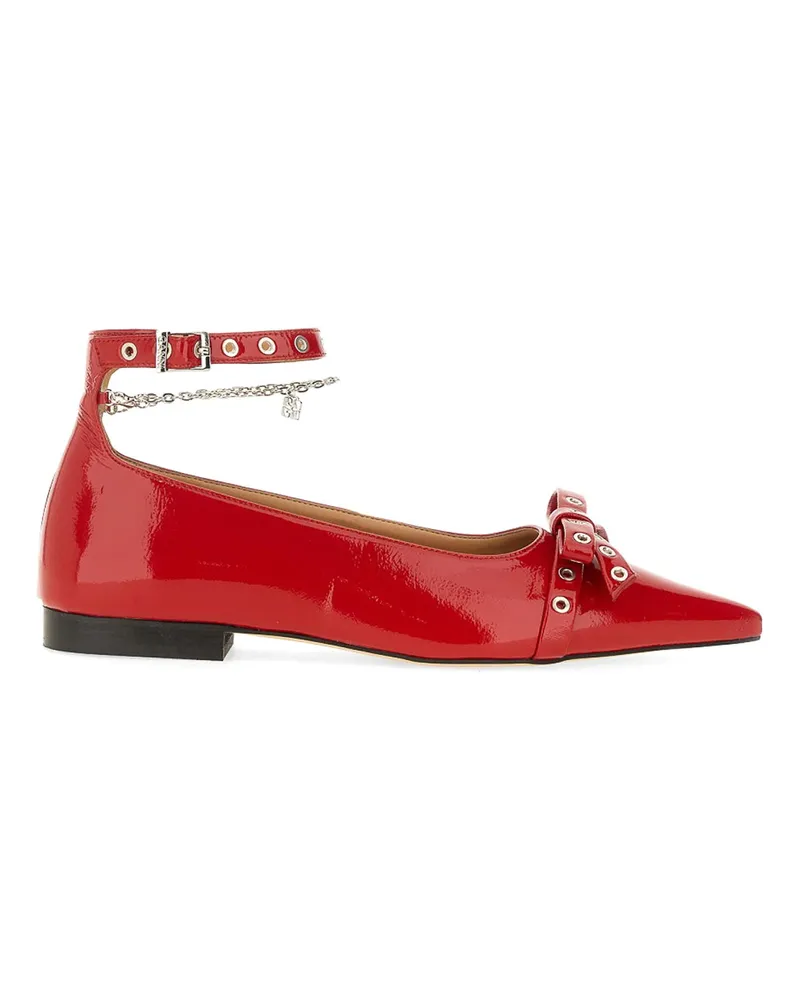 Ganni Ballerinas - Rot Rot