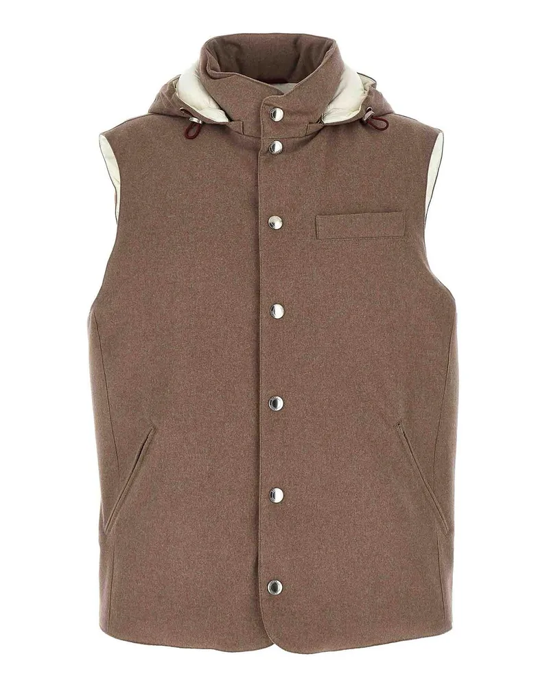 Brunello Cucinelli Weste - Beige Beige