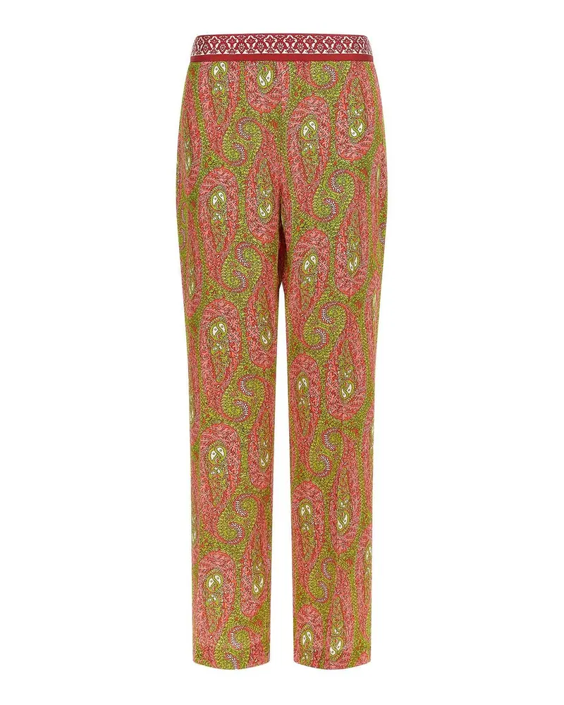 Etro Casual Hose - Bunt Bunt