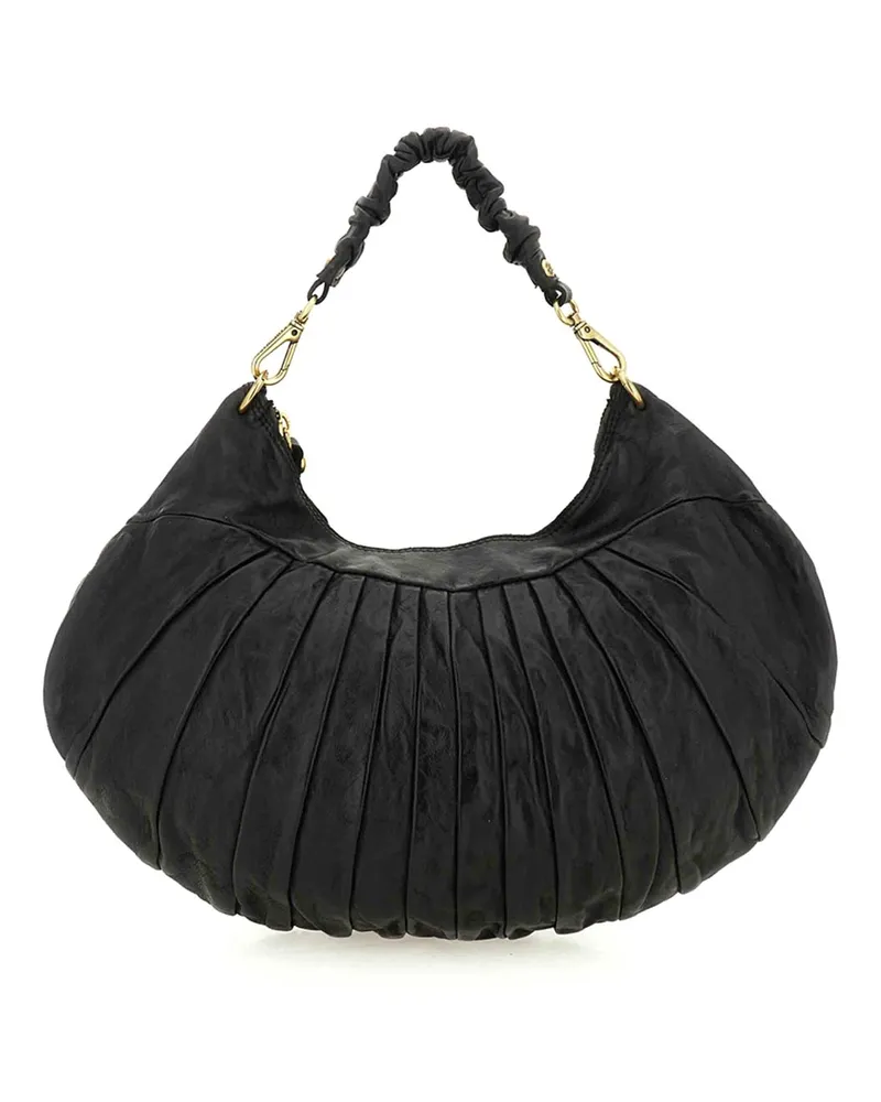 Campomaggi Schultertasche - Schwarz Schwarz