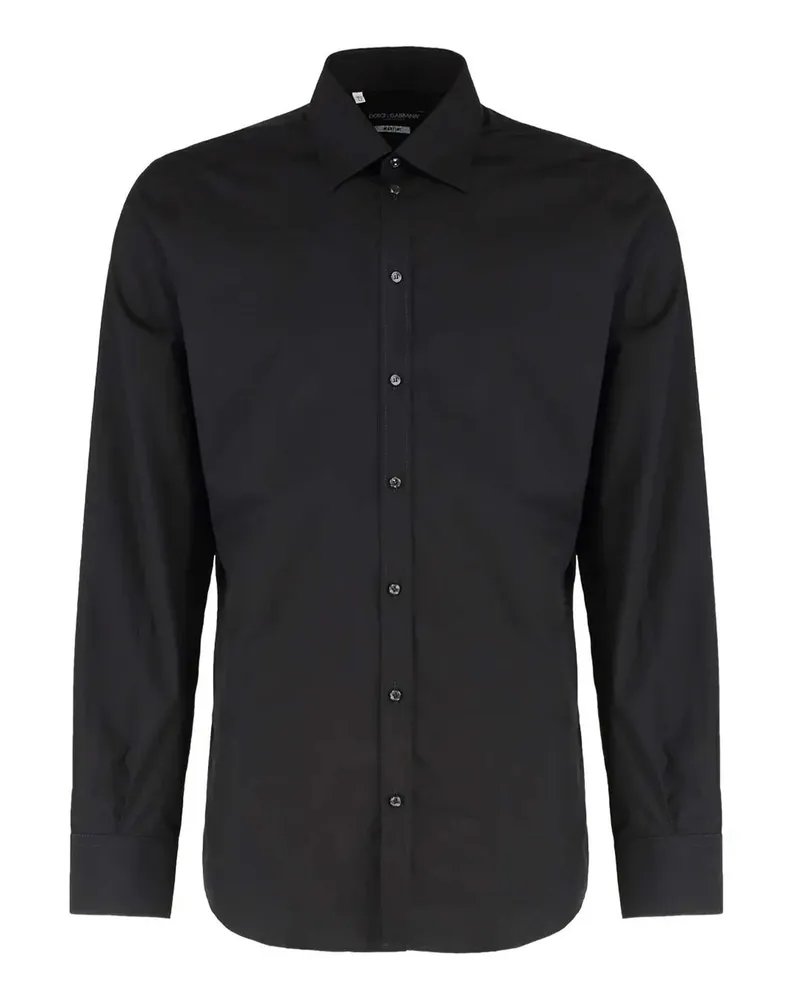 Dolce & Gabbana Hemd - Schwarz Schwarz