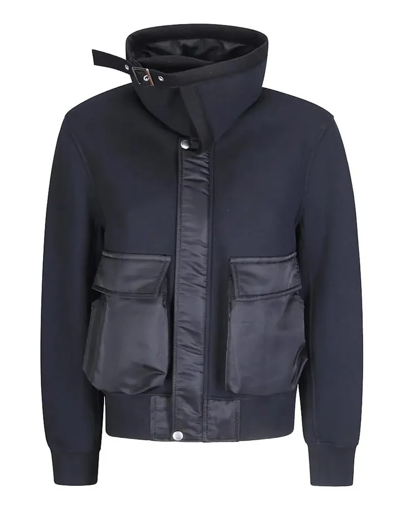 Sacai Casualjacke - Schwarz Schwarz