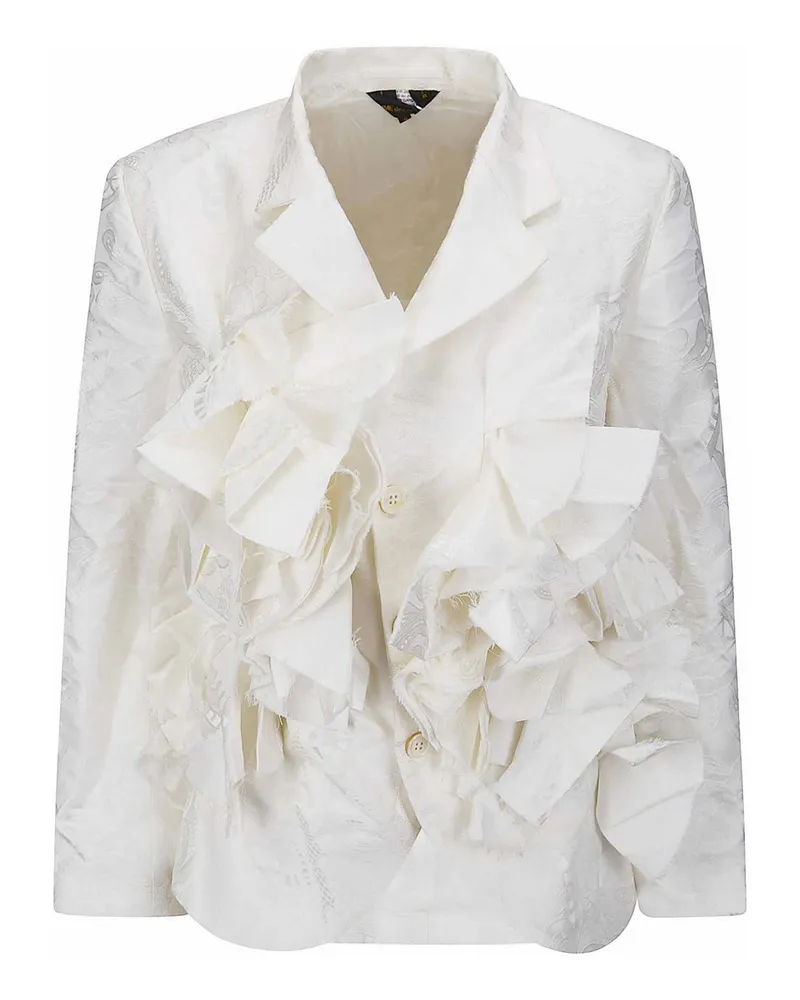 Comme des Garçons Casualjacke - Weiß Weiß