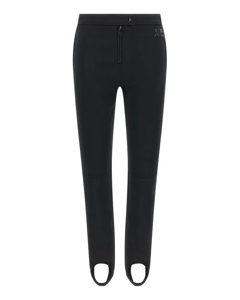 Courrèges Casual Hose - Schwarz Schwarz
