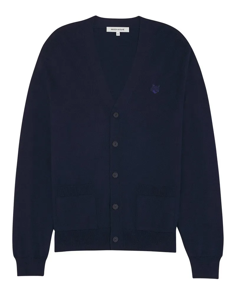 Kitsuné Cardigan - Blau Blau
