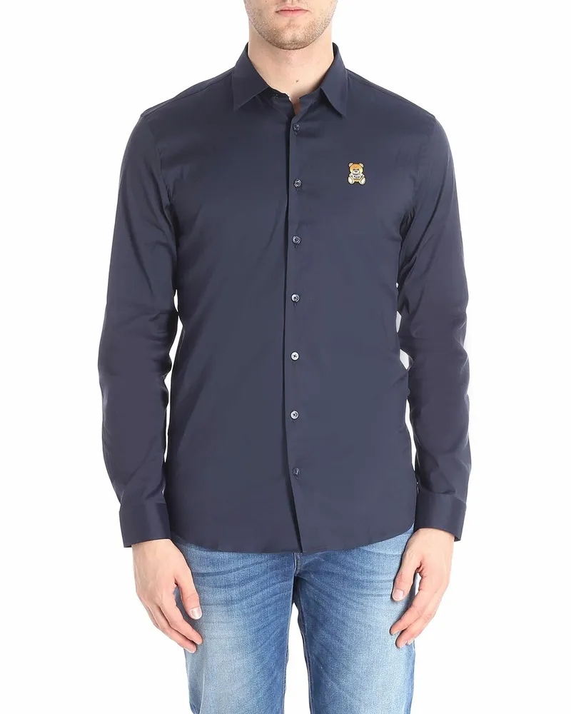 Moschino Hemd - Blau Blau