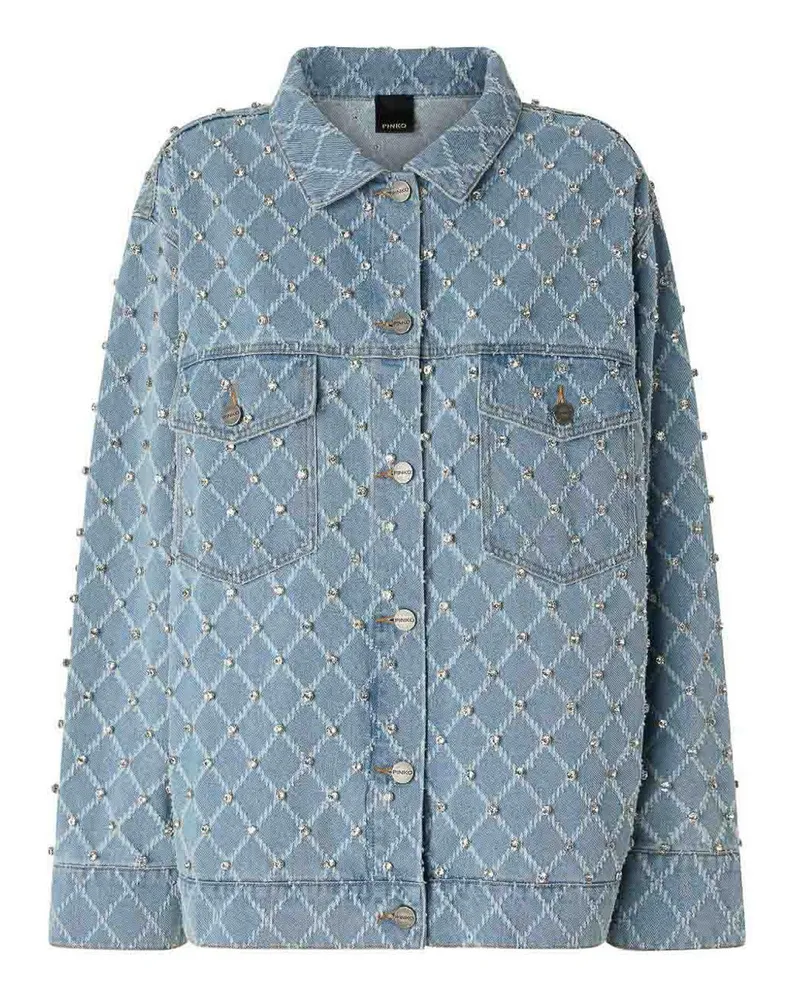 Pinko Jeansjacke - Blau Blau