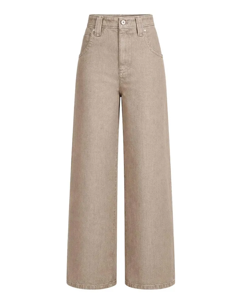 Brunello Cucinelli Bootcut Jeans - Braun Braun