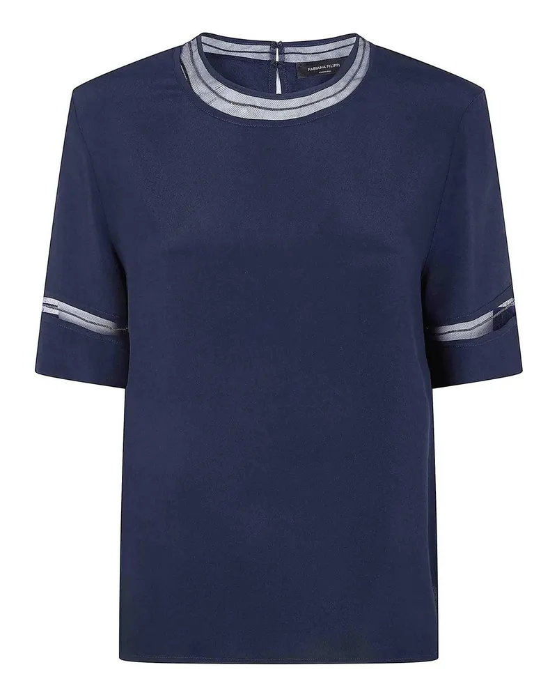 Fabiana Filippi T-Shirt - Blau Blau