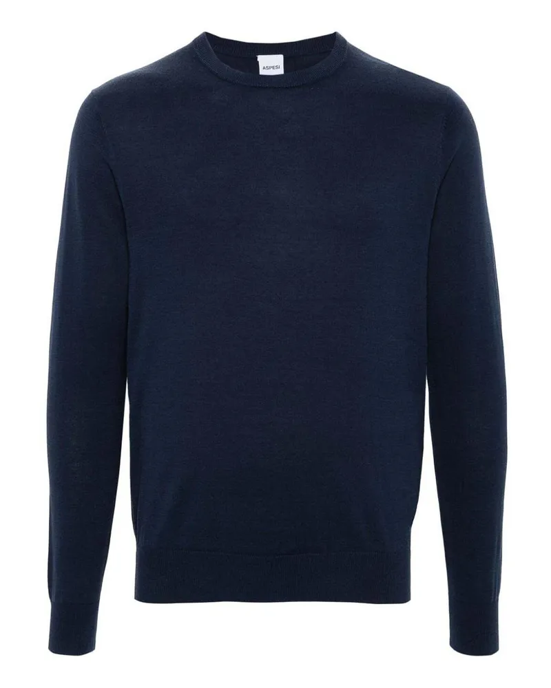 ASPESI Sweatshirt - Dunkelblau Dunkelblau