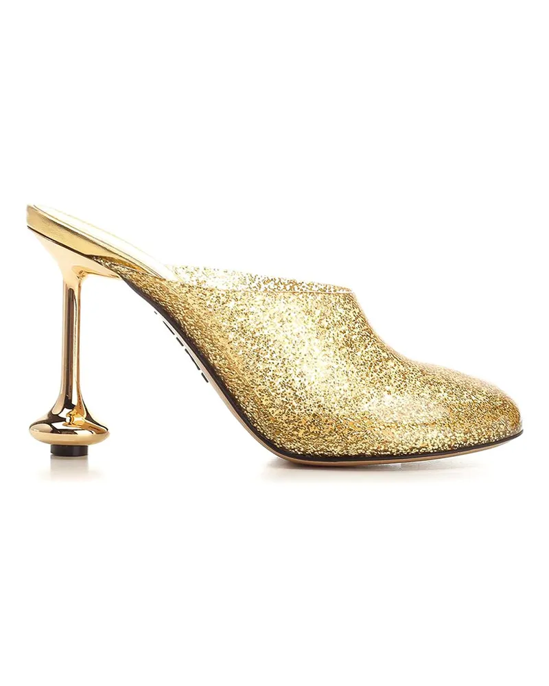 Loewe Mules - Gold Gold