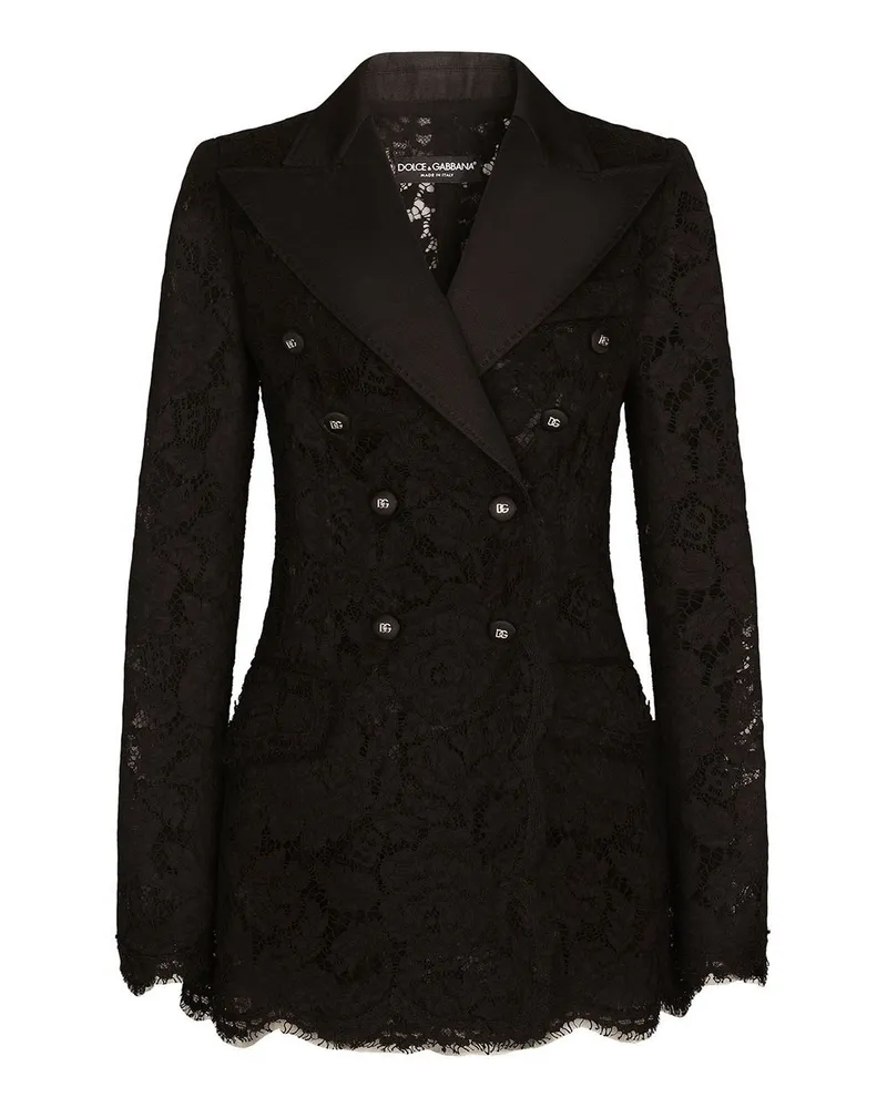 Dolce & Gabbana Blazer - Schwarz Schwarz