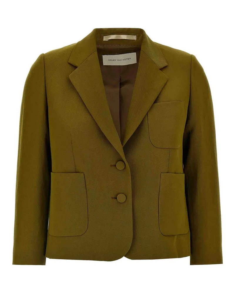 Dries van Noten Blazer - Grün Grün