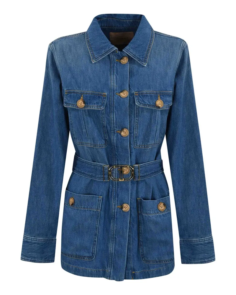 Twin-Set Jeansjacke - Jeansblau Jeansblau