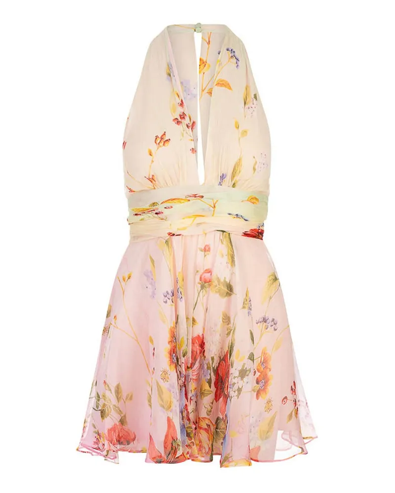 Roberto Cavalli Knielanges Kleid - Bunt Bunt
