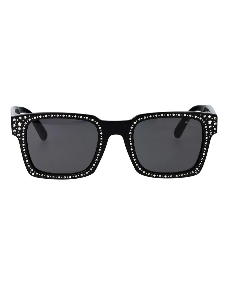 Moncler Sonnenbrille - Schwarz Schwarz