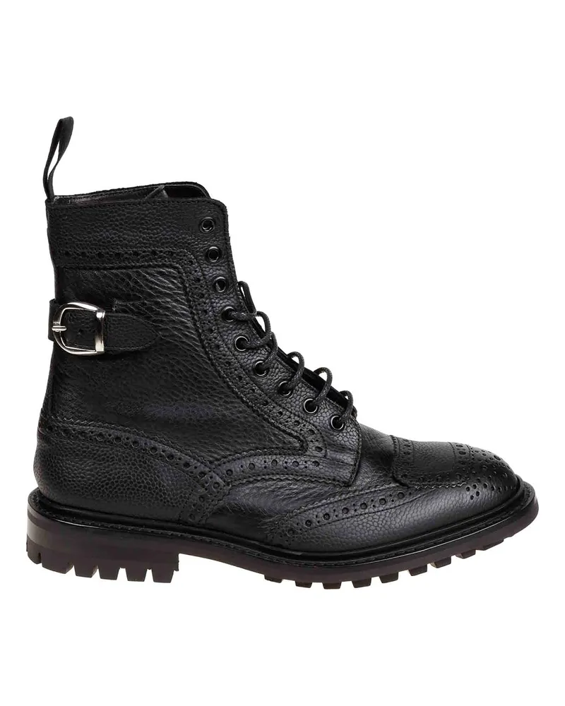Tricker's Stiefeletten - Schwarz Schwarz