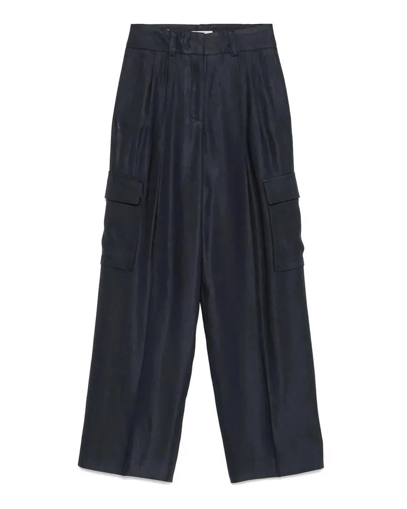 Peserico Casual Hose - Blau Blau