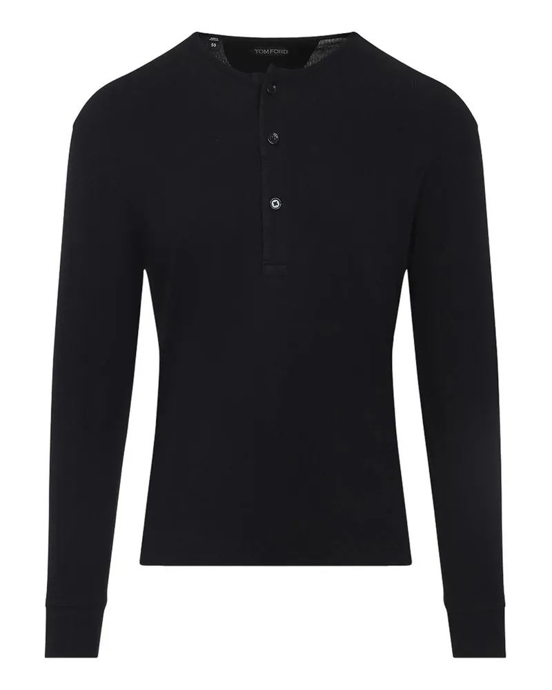 Tom Ford Rundhalspullover - Schwarz Schwarz