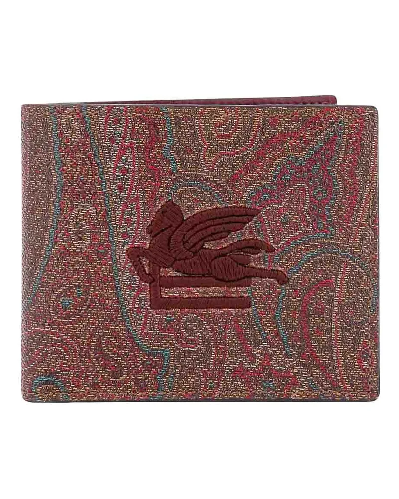 Etro Portemonnaie - Braun Braun