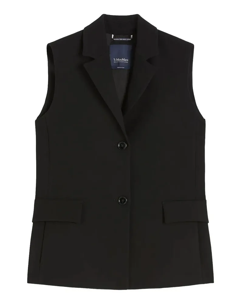 Max Mara Casualjacke - Schwarz Schwarz