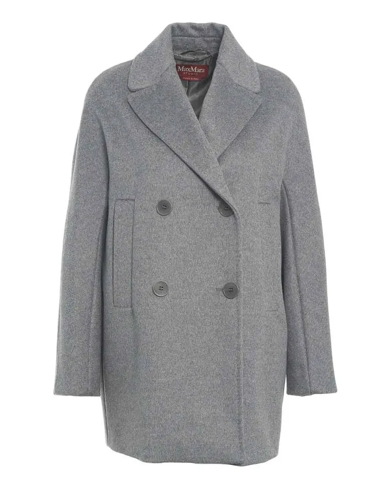 Max Mara Casualjacke - Grau Grau