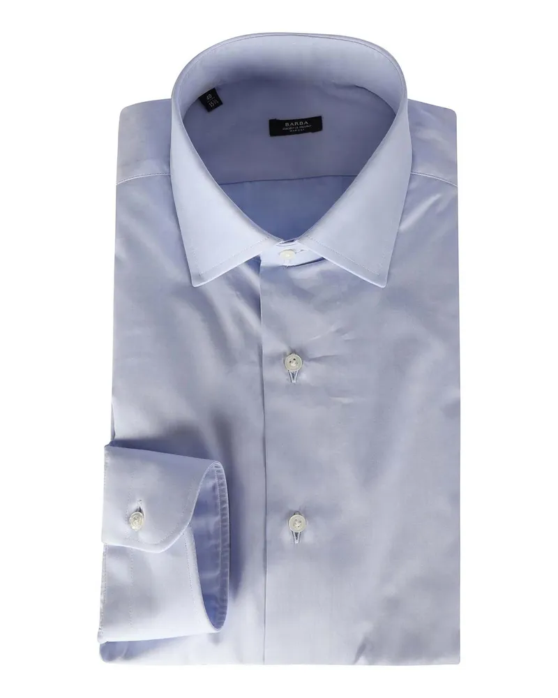 BARBA Hemd - Blau Blau