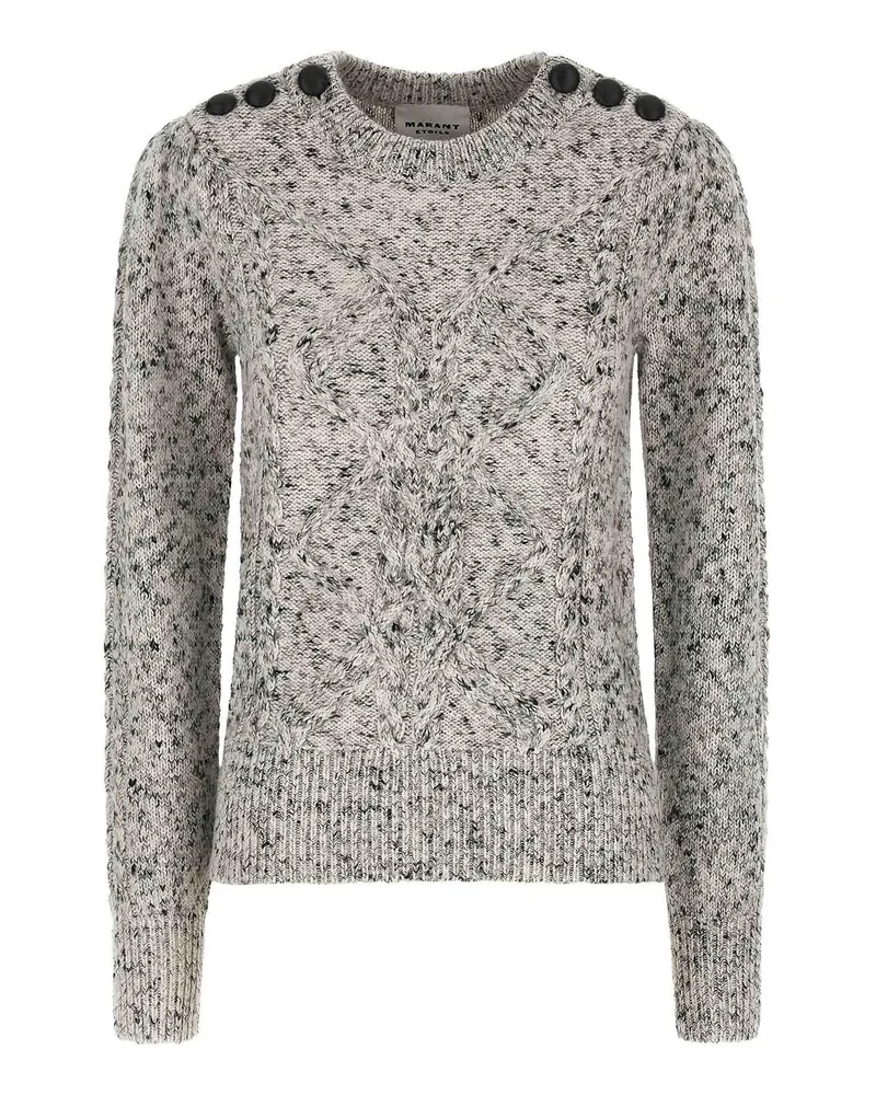 Étoile Isabel Marant Rundhalspullover - Grau Grau