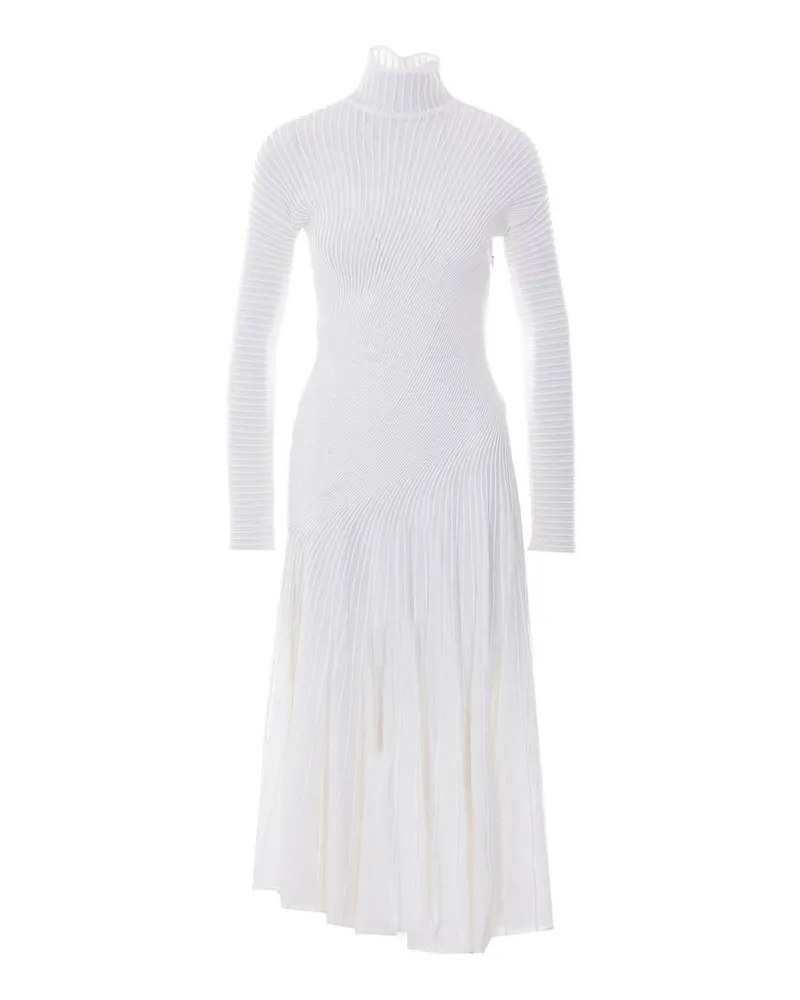 Alaïa Rollkragenpullover - Weiß Weiß