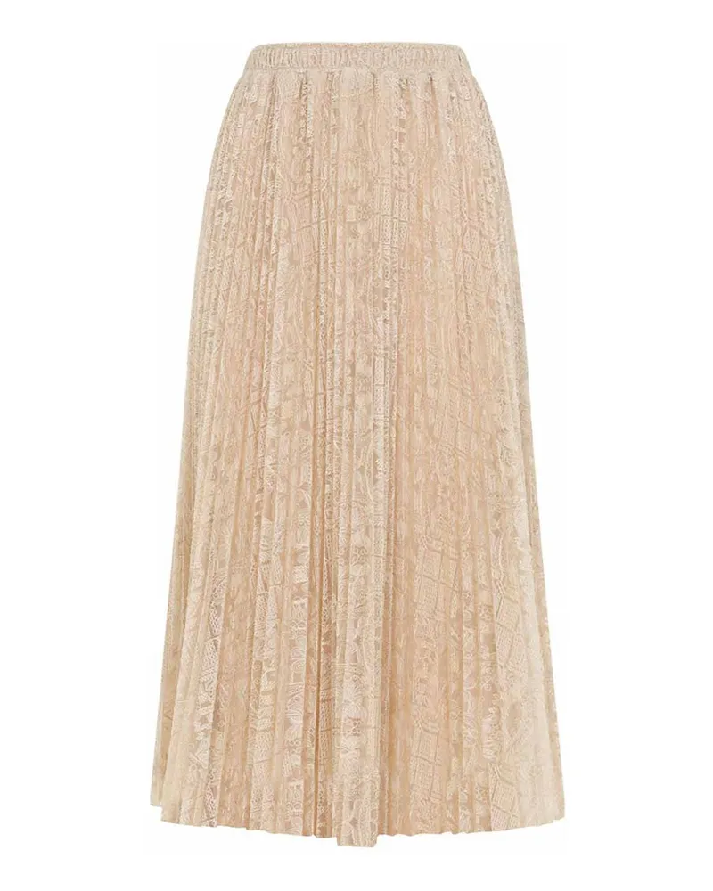 Ermanno Scervino Midirock - Weiß Beige